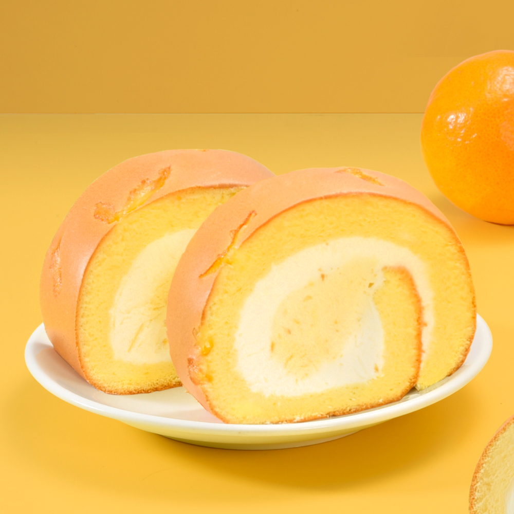 柑橘蜜香生乳捲