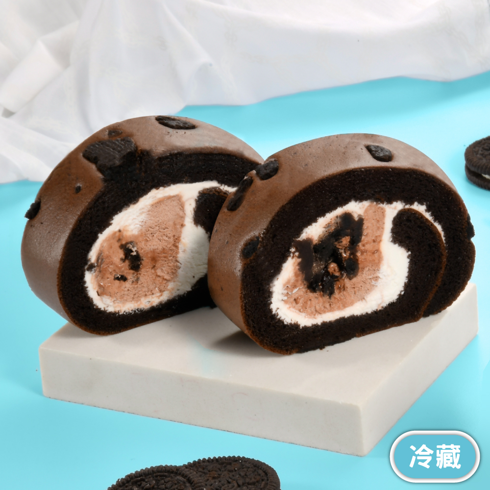 OREO黑炫巧克力生乳捲