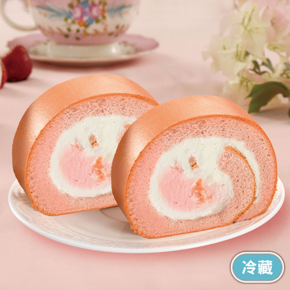美安限定-草莓乳酪脆脆生乳捲