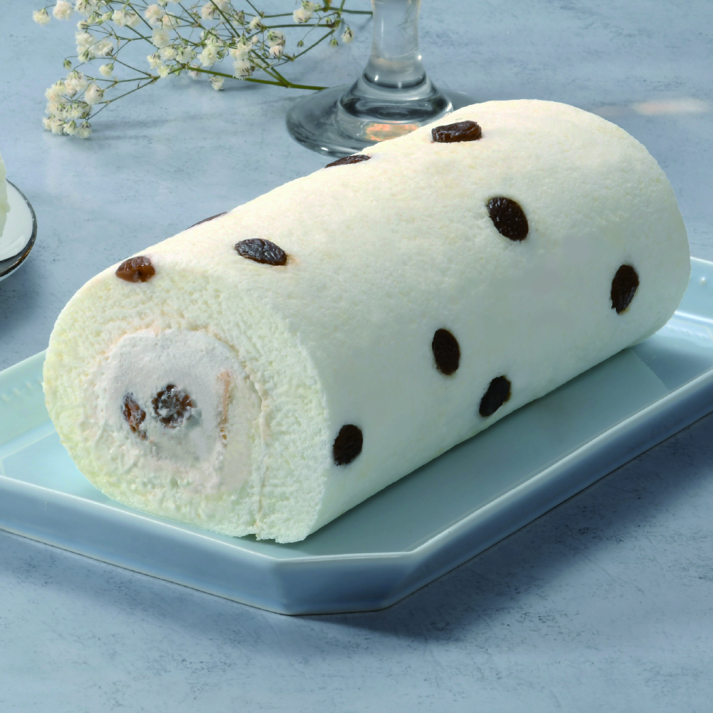 雪天使蘭姆葡萄生乳捲