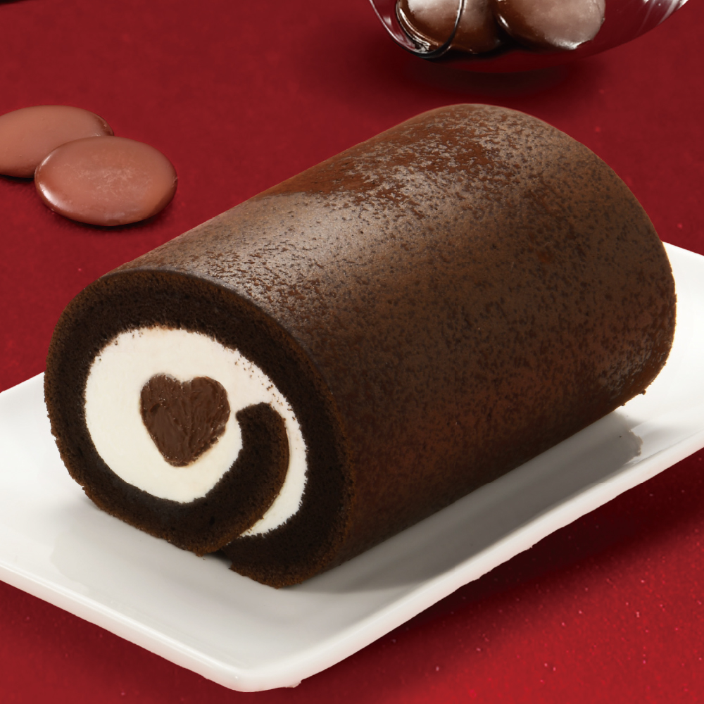 LINE禮物限定-12CM獨享生乳捲-啾咪生巧克力【LINE好友獨享】