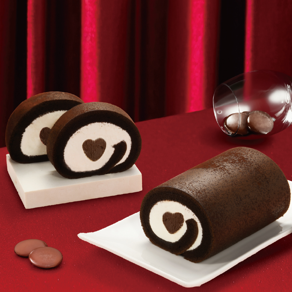 LINE禮物限定-12CM獨享生乳捲-啾咪生巧克力【LINE好友獨享】