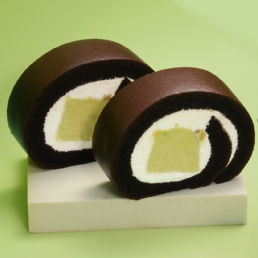 美安限定-黑皮開心果生乳捲