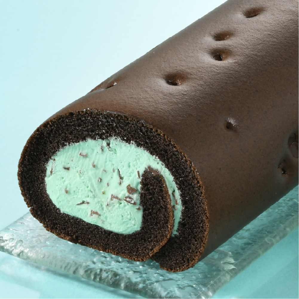 特濃薄荷巧克力脆片生乳捲