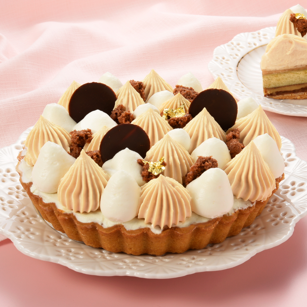 焦糖玫瑰鹽派6吋