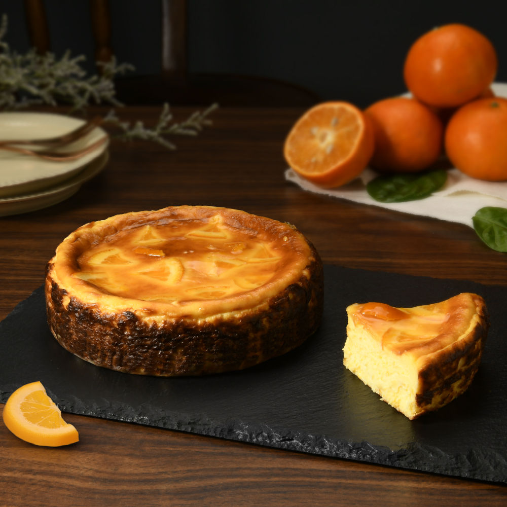 橙光橘香巴斯克生起司