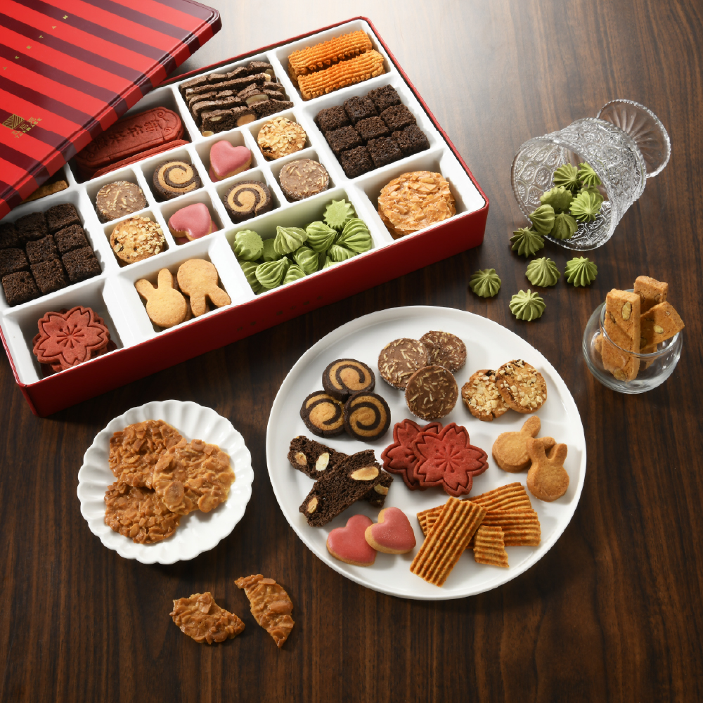 一口餅乾禮盒(L)-新年快樂