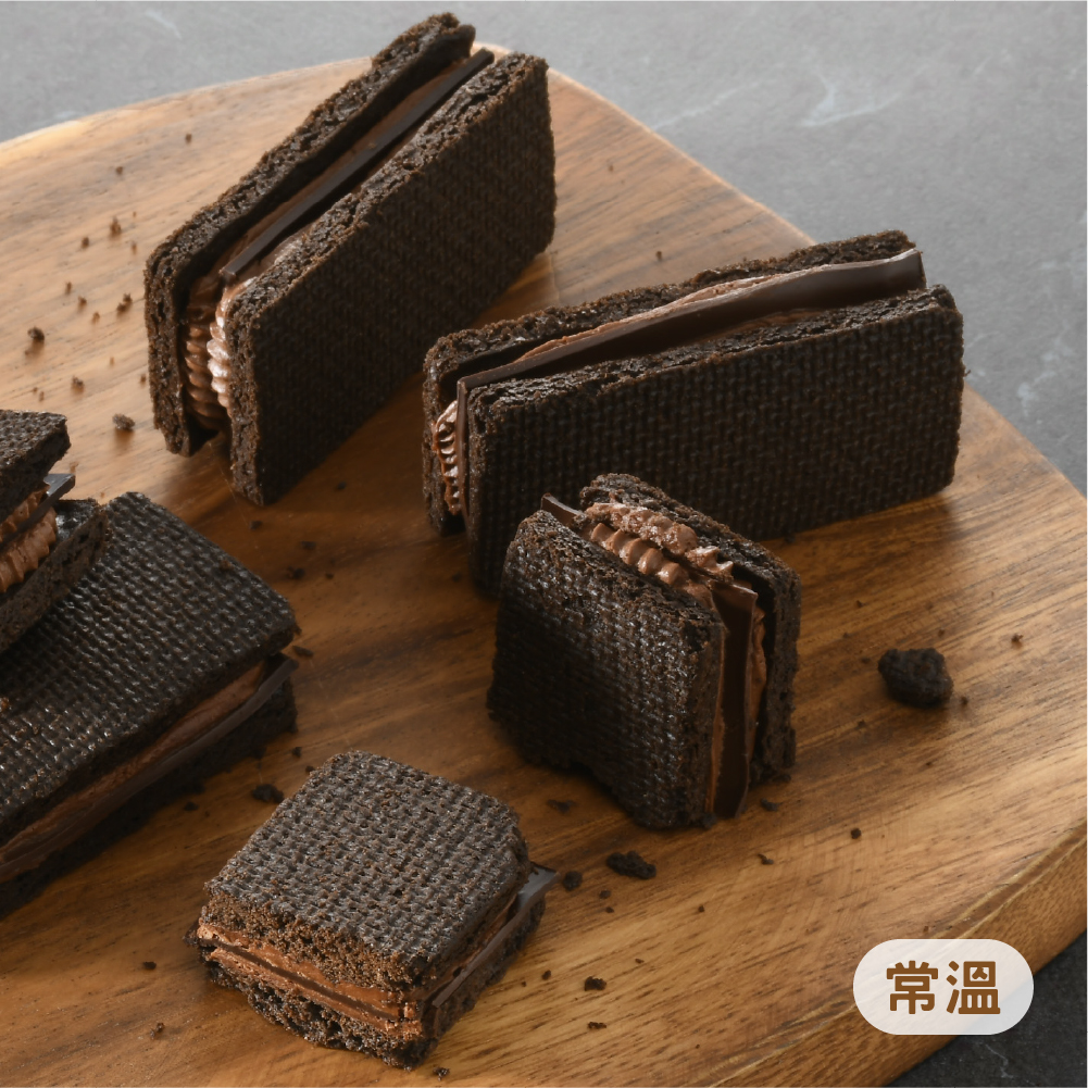 73%黑巧藏心莎布蕾禮盒(5入)