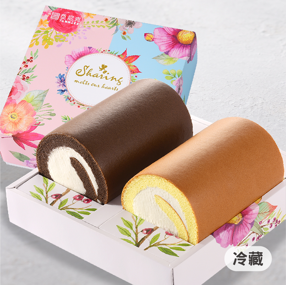 12cm雙捲禮盒-原味+特黑【LINE好友獨享】