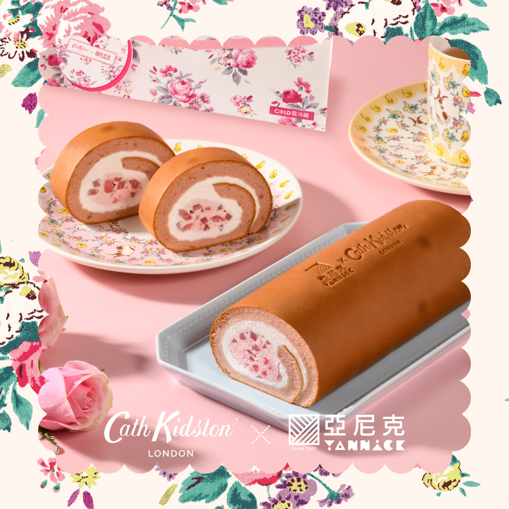 玫瑰荔枝生乳捲【LINE好友獨享】