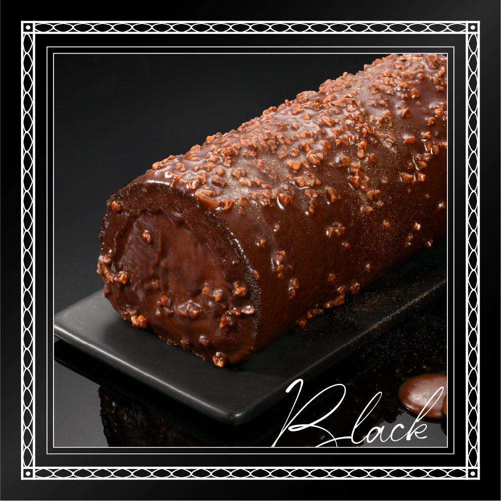 厄瓜多爾脆皮黑巧克力生乳捲