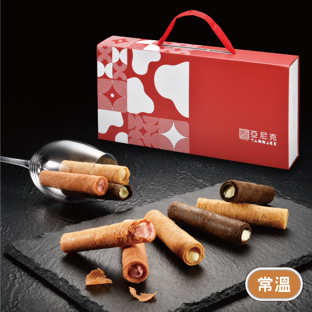 【馬上送】生乳捲風味蛋捲-12入綜合禮盒