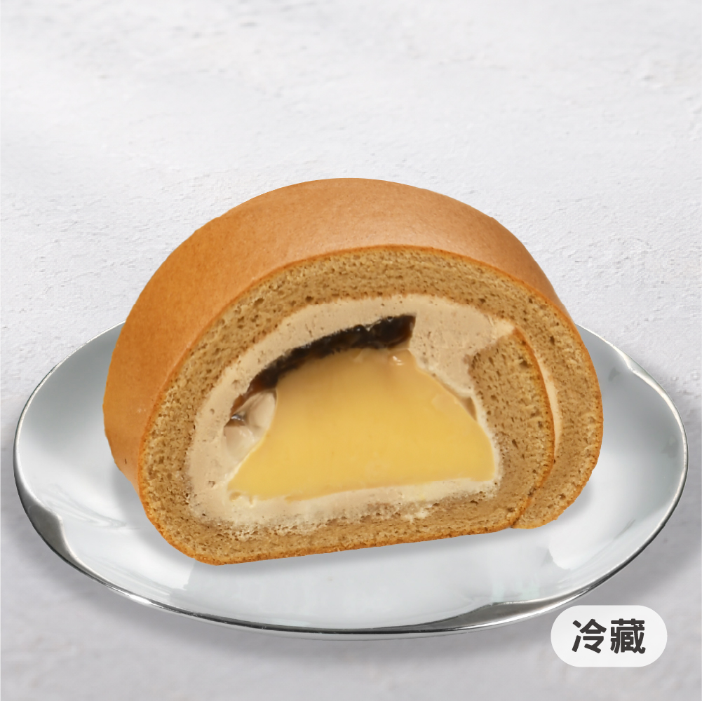 【馬上送】阿薩姆紅茶三顆布丁生乳捲