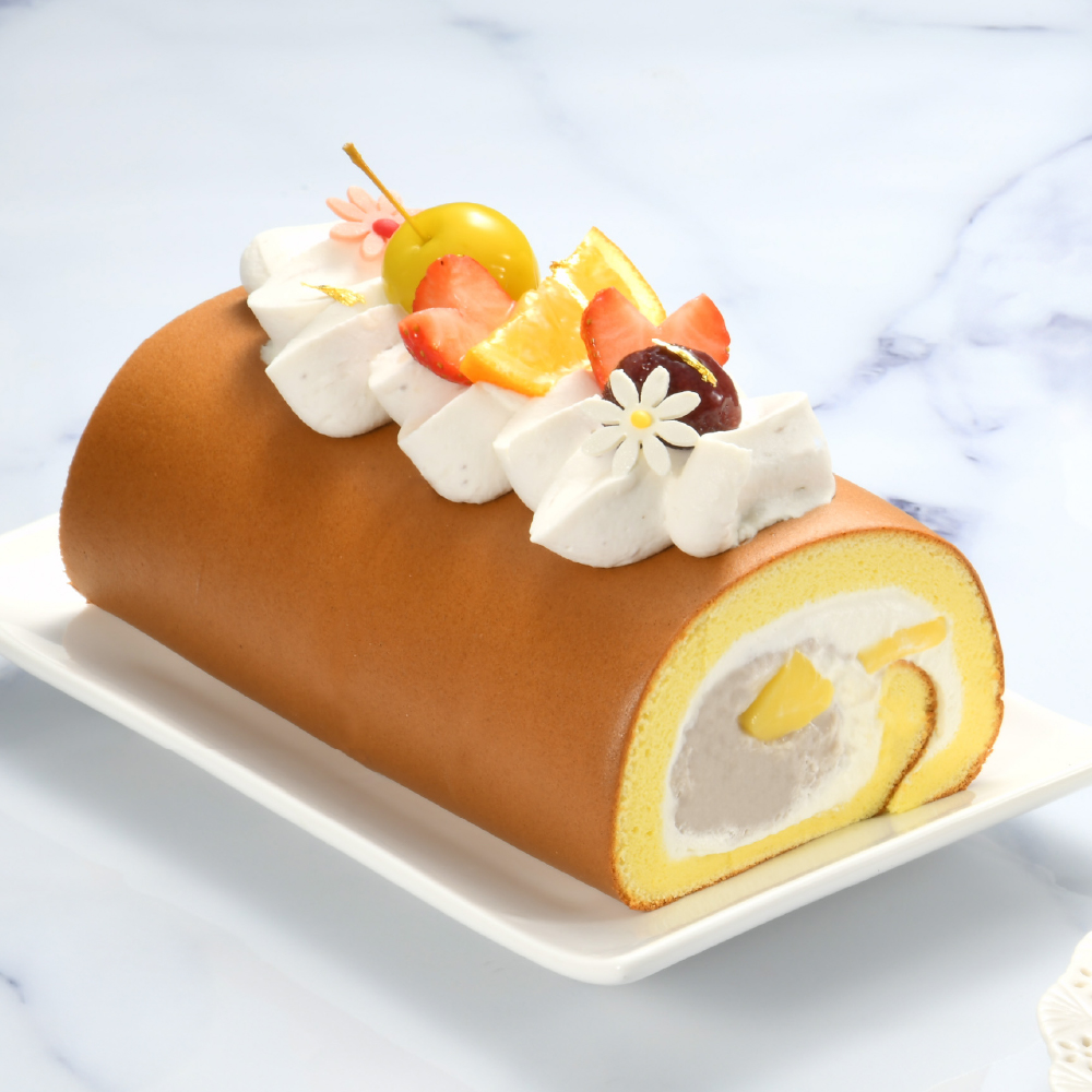 【馬上送】芋藏布丁生乳捲